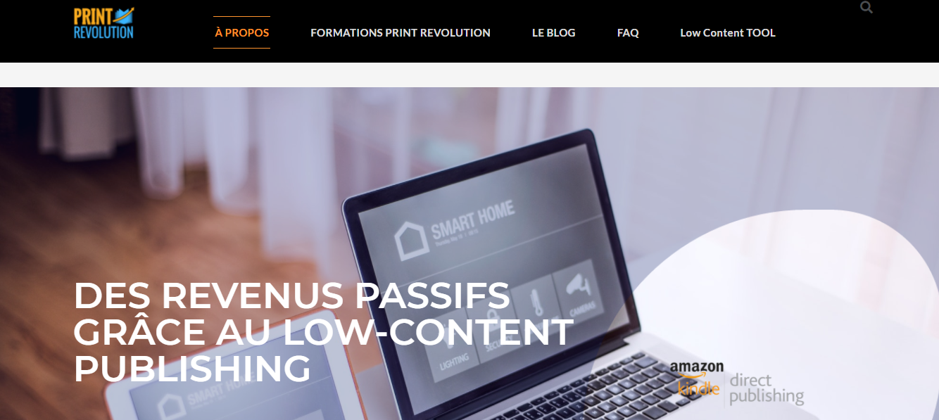 Site web Print Revolution