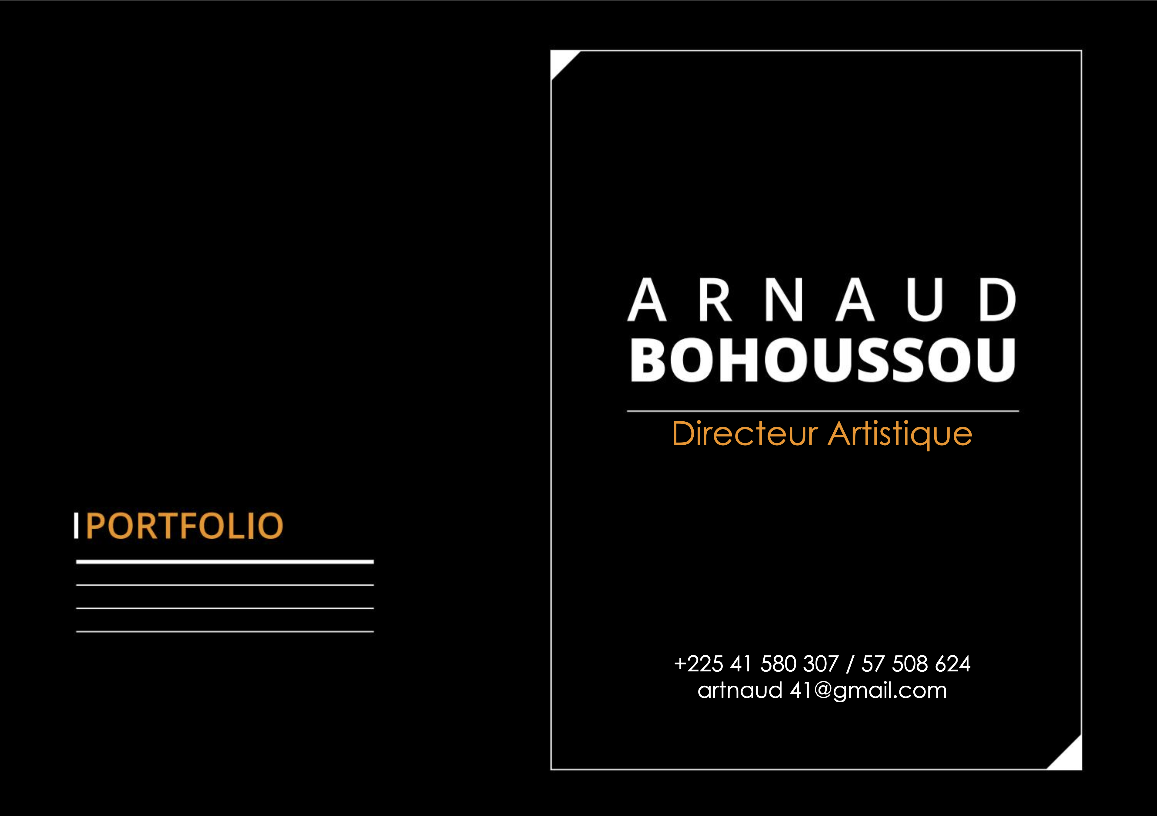 Press Book Artnaud BOHOUSSOU