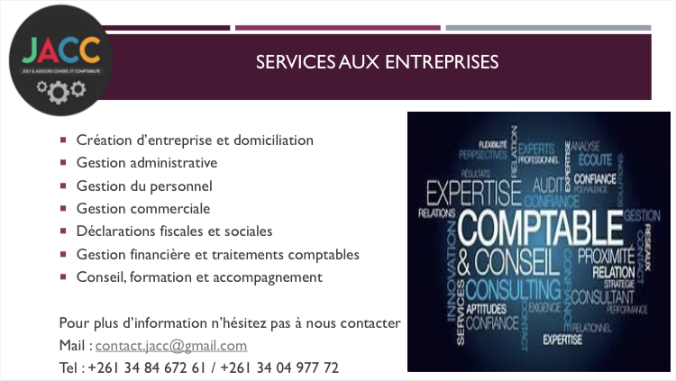 Externalisation comptable et administratif 