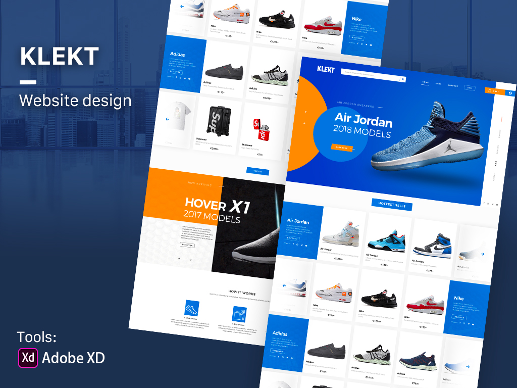 KLEKT - E-commerce Redesign
