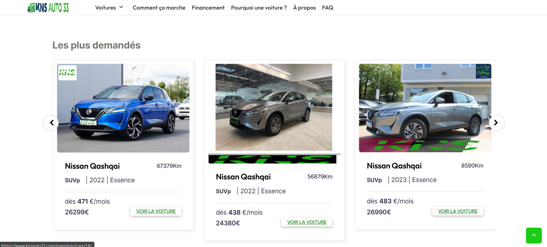 Application de de vente de voiture en ligne