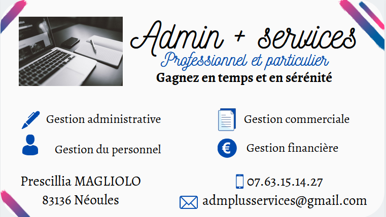 Admin + services