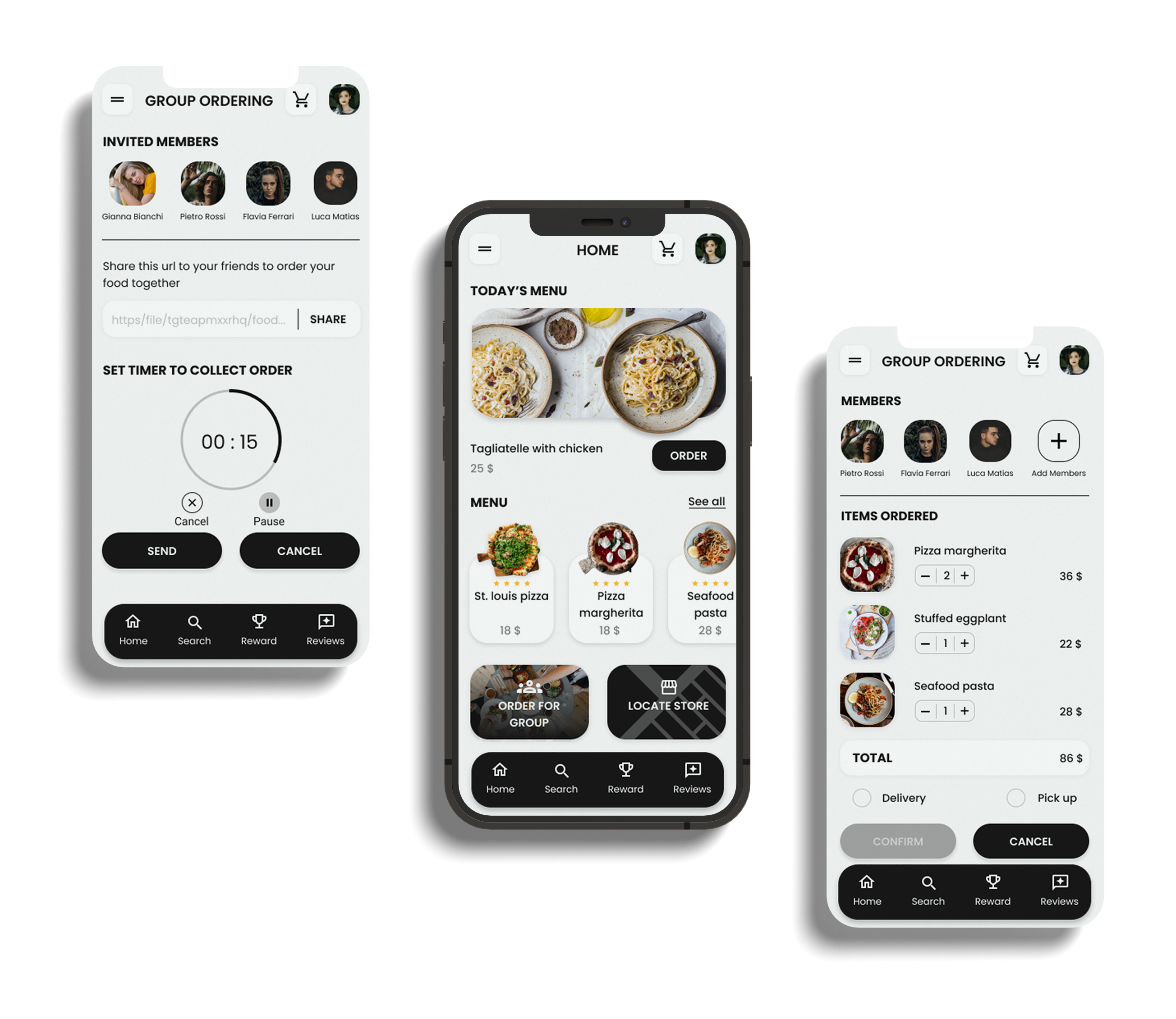 Al-Dente Delivery app