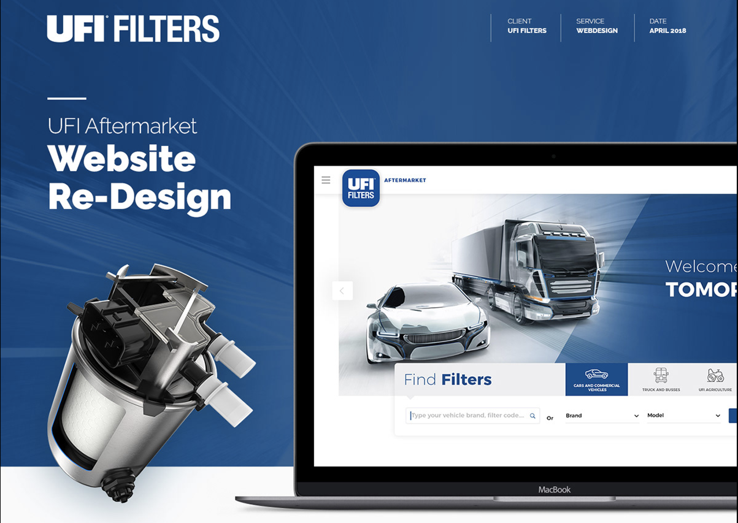 UFI - E-commerce website redesign